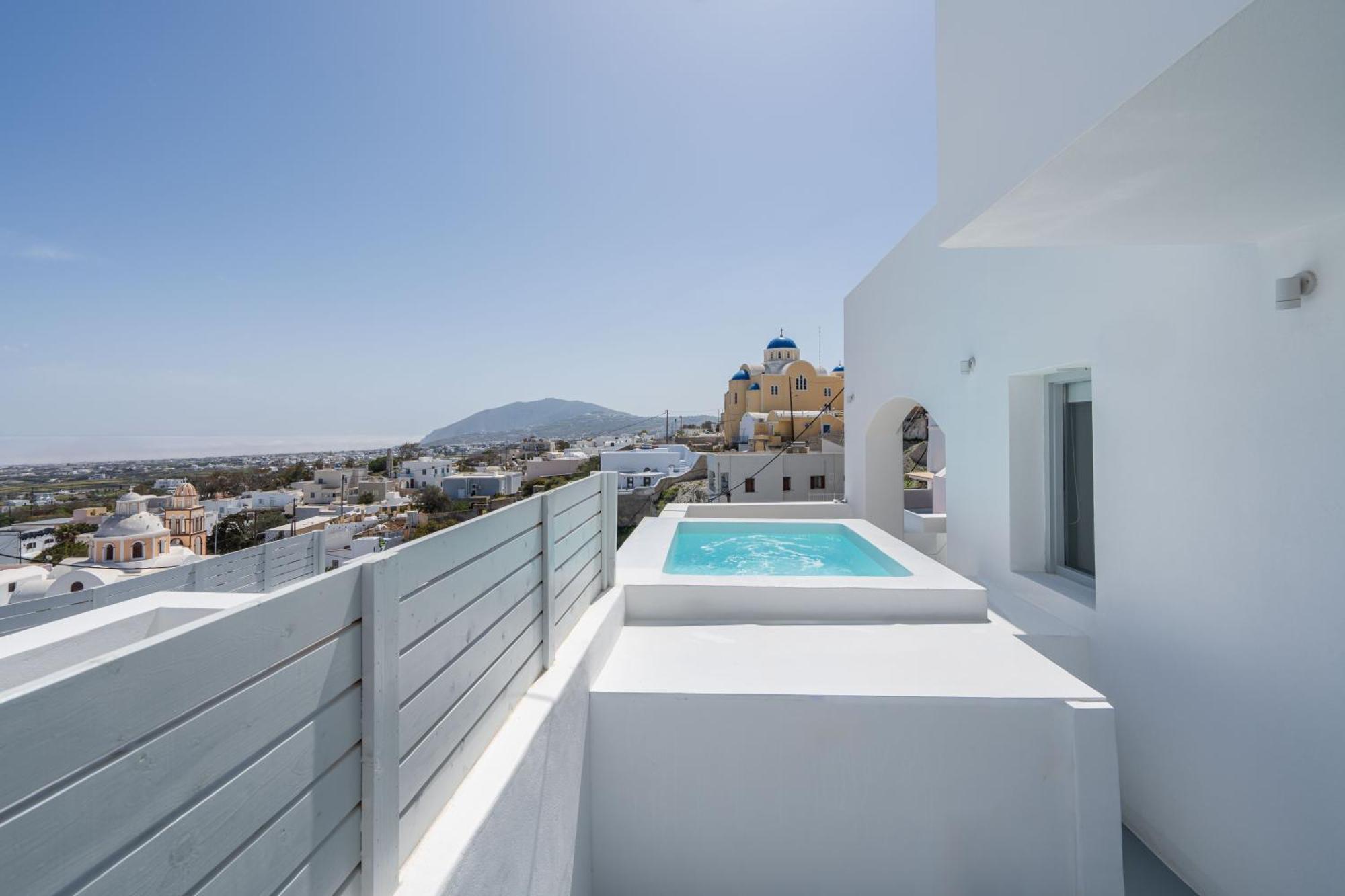 Cycladic Suites & Spa ثيرا المظهر الخارجي الصورة