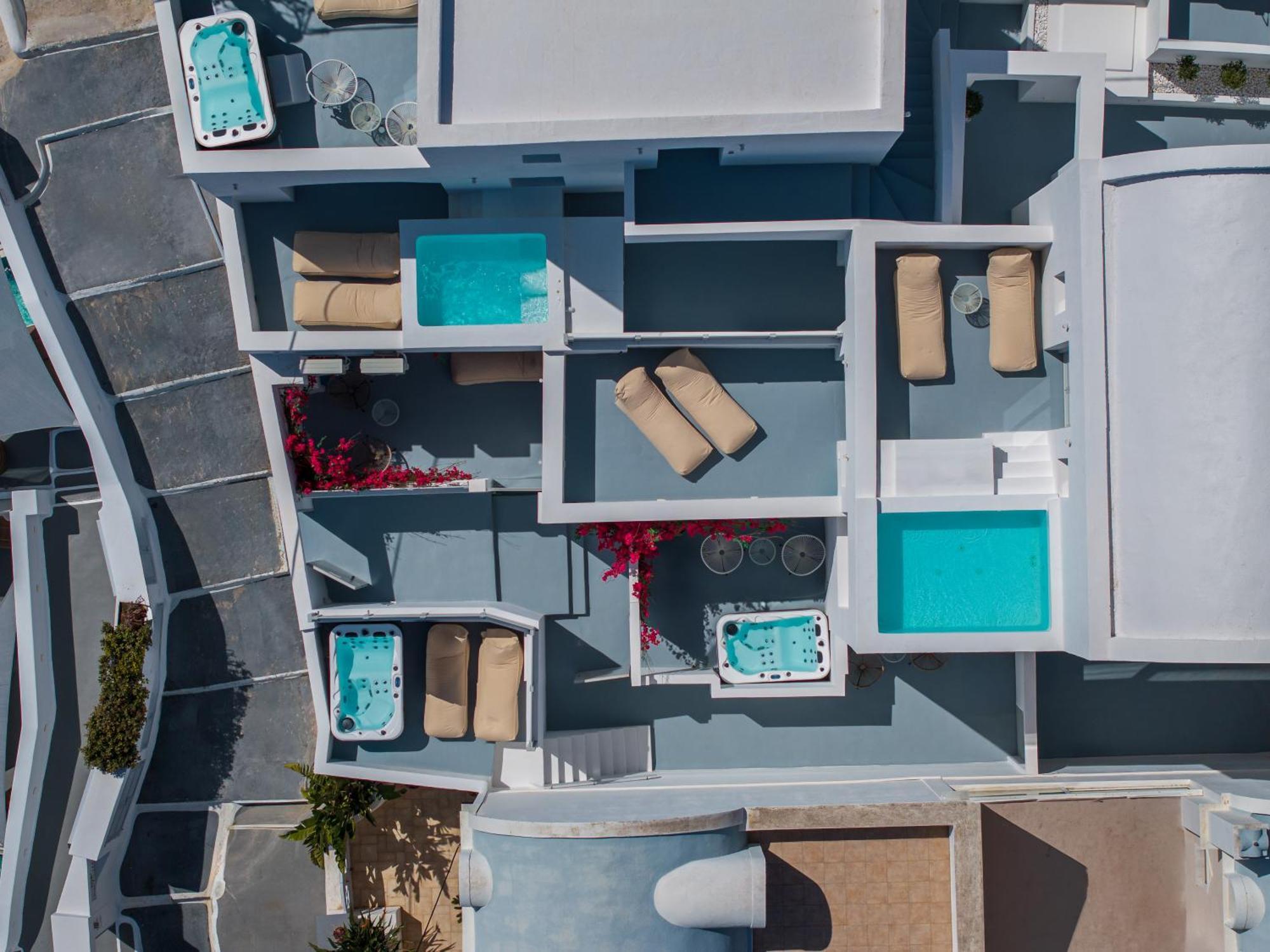 Cycladic Suites & Spa ثيرا المظهر الخارجي الصورة