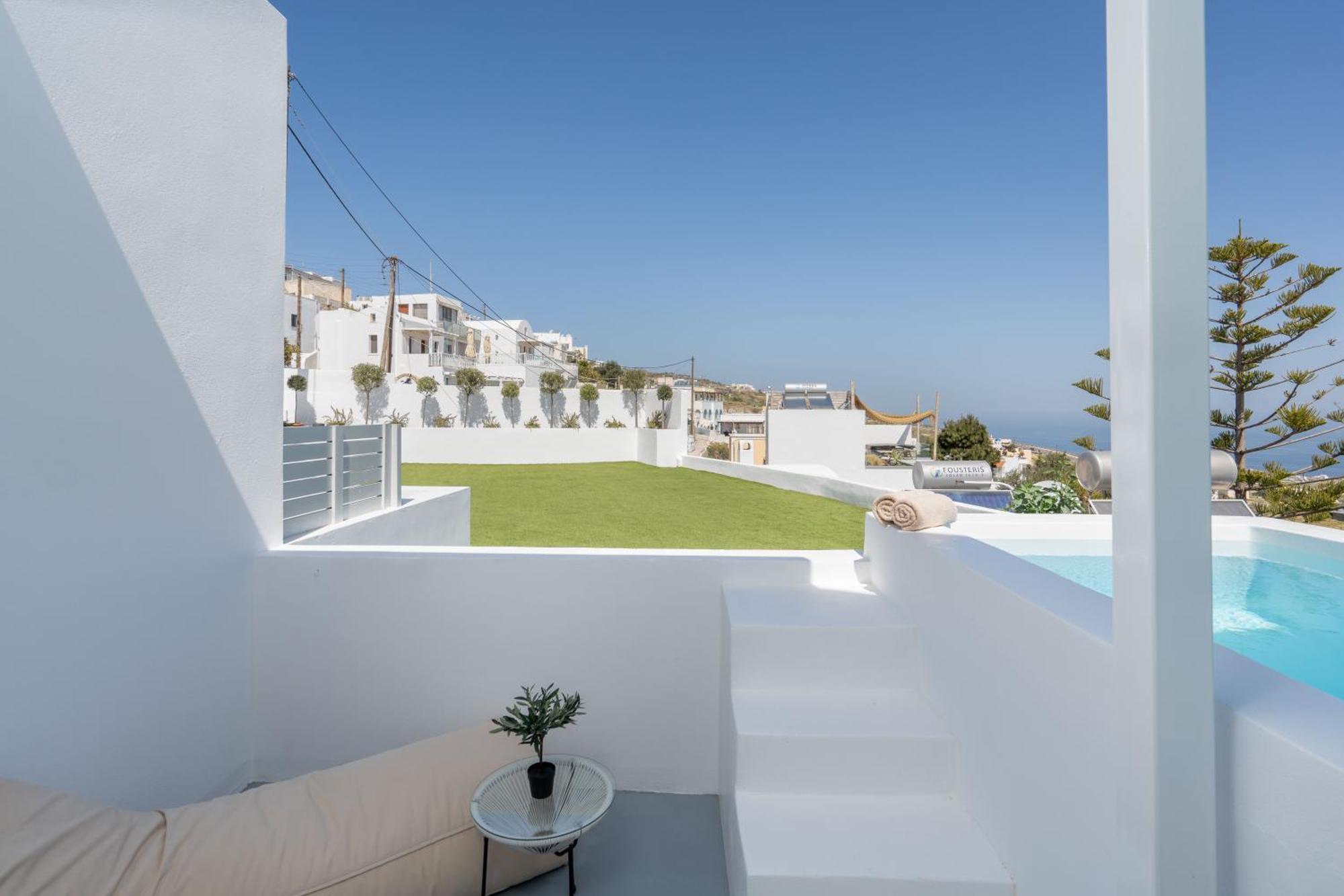 Cycladic Suites & Spa ثيرا الغرفة الصورة
