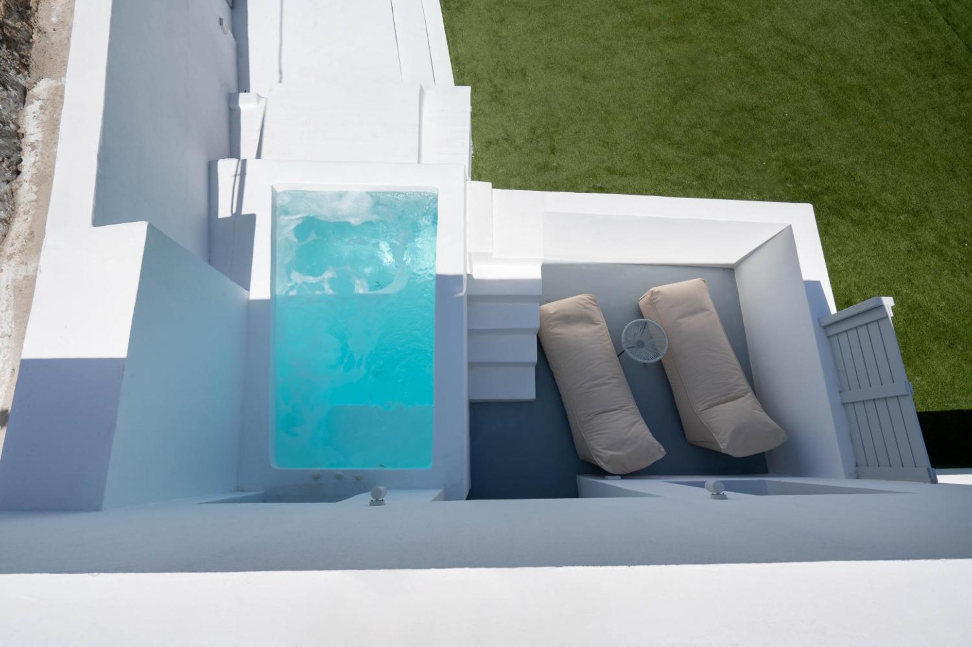 Cycladic Suites & Spa ثيرا الغرفة الصورة
